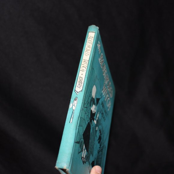 THE BLUE-NOSED WITCH Book by Embry HB Weekly Reader Book Club GC Vintage - Picture 3 of 6